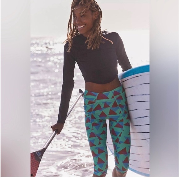 NWOT! Free People cropped leggings - Picture 1 of 3